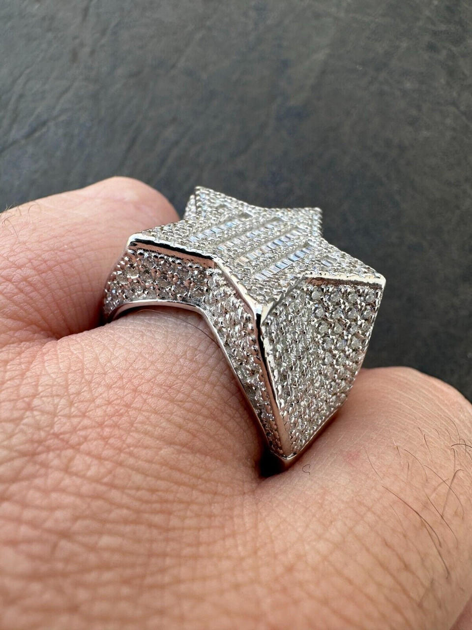 Star Shaped Diamond Ring - Alexis Jae Jewelry